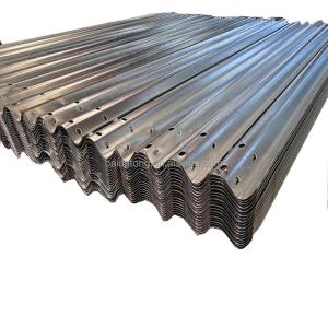 China Q355B Steel Guardrail Anti Collision Highway Guardrail Safety Barriers factory