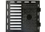 Sand Casting Square Manhole Cover Non Toxic , Double Sealed Drain Cover