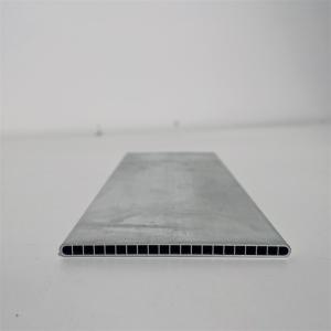 China Car Aluminum Radiator Tube Micro Channel Flat Mill Finished factory