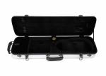 Soft Velvet Interior Waterproof Violin Case With Accessory Compartment