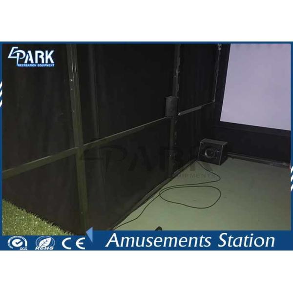 1800W 1 - 6 Players Shooter Arcade Machines / 3D Shooting Game Simulator