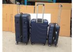 Carry On 3 Pcs Luggage Travel Set Bag ABS Trolley Suitcase 2 Zippers Framed For