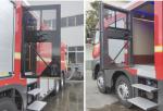 Fire Trucks Crew Cabin Door Manual Sliding Type Fire Truck Parts
