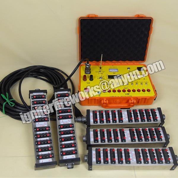 Professional Fireworks Firing System 100cues Rapid Fire Salvo Fire Step Wire