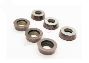 China Round Tungsten Carbide Inserts For Cutting In Circle Path High Wear Resistance factory