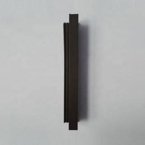 China Sandblast Anodized Bronze Aluminium Profiles Smooth And Subtle Edges factory