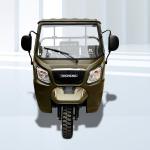 Grade Cargo Tricycle Motorcycle in Kenya Front Disc Rear Drum Brake System and 3