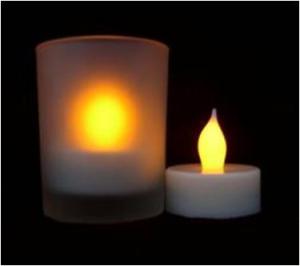 China bar colorful Led candle lighting factory