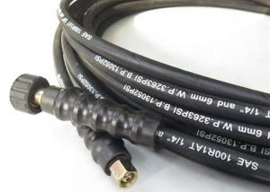 China Black EN 857 1SC SAE 100R17 High Pressure Jet Wash Hose factory