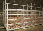 Supply Chain Carton Flow Rack Pallet Racking Shelves Placed Roller / Channel