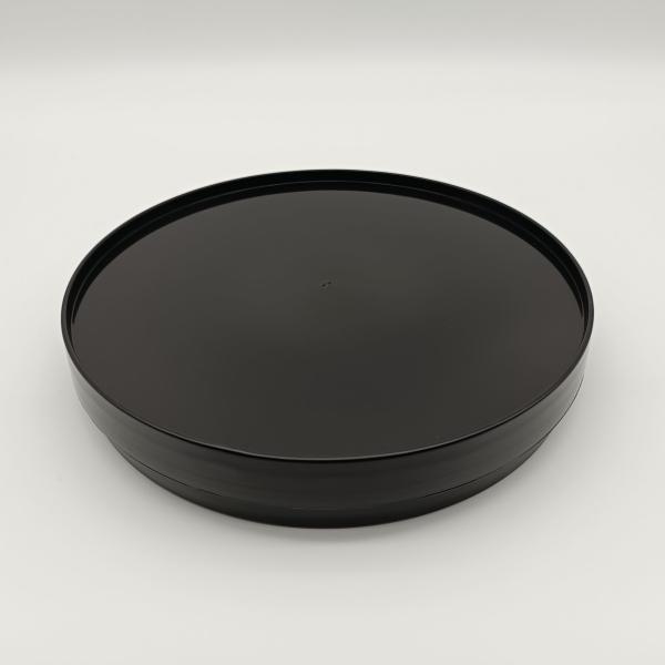 0.9 Inner Height Black ESD Wafer Jar 8 Inch 200mm Wafer Shipping Box For