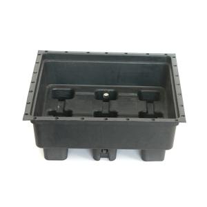 China Outdoor Plant Container Roof Plastic Garden System Planter for Decorative Flower Pot factory