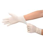 Milky White 240mm Length Disposable Medical Latex Gloves Environmental