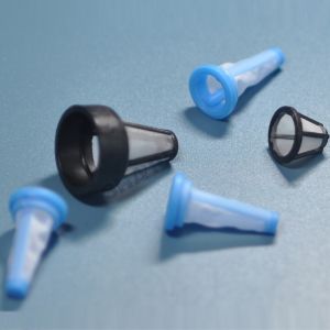 Small Custom Cone Shaped Filter Resin Plastic Mesh Filter Micron Rating 3 To
