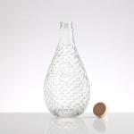 Fancy Shape Empty Spirit Liquor Alcohol Glass Bottles Suitable for Beverage
