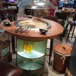 GREENARK Small Electric Copper Teppanyaki Grill Table