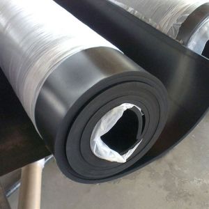 SBR Rubber Sheet with 0.5-50mm Thickness 50-80 Shore A Hardness and 200-400%