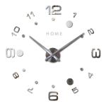 Decoration Unique Modern Wall Clocks 3D Acrylic Living Room Wall Art Clock