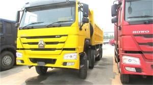 China Long Cabin Sinotruk 371hp 8x4 12 Wheeler Howo Tipper Truck factory