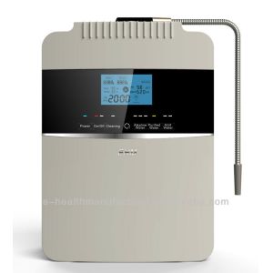 China Hot Antioxidant Alkaline Water Ionizer with Built-in Heating System and ORP Level -850mv to 550mv factory