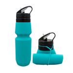Height 27cm Leakproof Collapsible Drink Bottle 175g Silicone Foldable Water