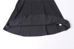 100% Polyester Ladies Dress Clothing Sleeveless Black Short Dress Casual