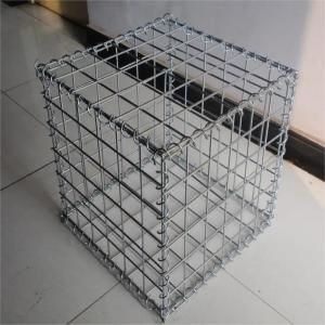 China Galfan Welded Gabion Retaining Walls 200x100x50 Welded Gabion Box Garden Fence factory