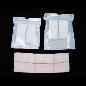 China Consumable Sterile Medical Gauze Swab Sponge Dressing White Folded Edge factory