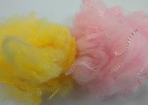 China Multiple Colour Solid PET Staple Fiber For Non Woven Carpet And Geotextile factory
