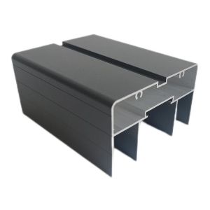 China T5 / T6 Powder Painted Aluminium Window Frame Profiles For Sliding Window on sale