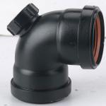Flexible Socket HDPE Irrigation Pipe Fittings Oblique 45 Degree Tee Pipe Fitting