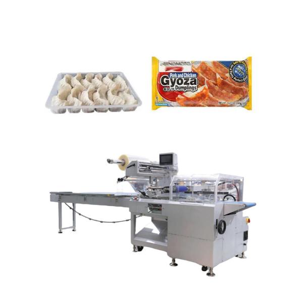 Energy-saving flow wrapping machine with intelligent heat sealing temperature