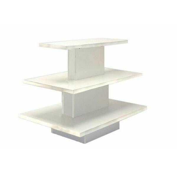 Customized Wooden Garments Shop Display With 20mm Thinckness Shelves