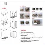 Galvanized Steel Frame Tiny Cabin Prefab Container House for Budget-Friendly