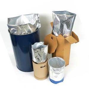 China Flexible Round Bottom Gusset Aluminum Foil Plastic Bag Drum Liner Bags, Round Bottom, Square Bottom IBC Bag factory