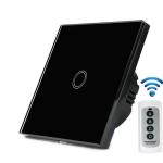 EU Standard Crystal Glass Panel Touch Screen light Switch 1 gang/2 gang/3gang