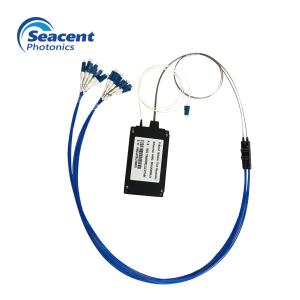 China 17CH AWG Mux Low Insertion Loss Compact Desigh For DWDM Systems factory