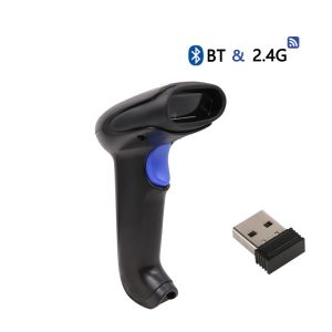 Quick Scan Wireless USB Bluetooth Scanner 2.4G 2D CMOS Scan Long Working Time
