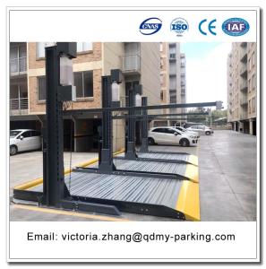 China For Sale! 1+1 Double Parking Car Lift Doulbe Car Parking System Two Post Simple Lifts factory
