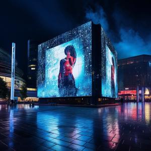 China Customized High Brightness LED Digital Billboard for Outdoor Advertising factory