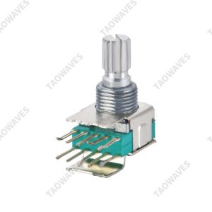 Sturdy Rotary Encoder with Reset Feature and Durable Knob for Precise Audio Control