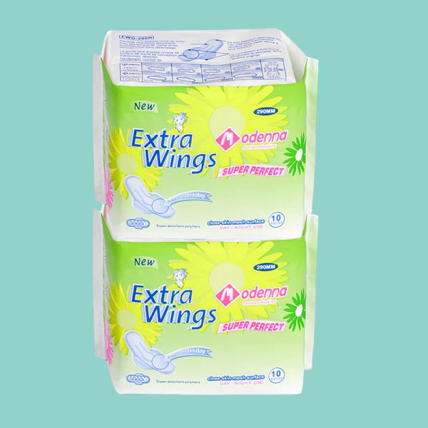 Female Adult Super Absorption Anion Organic Disposable Sanitary Pads For Women