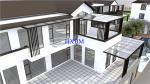 6063 -T5 Aluminum Residential Casement Windows Construction Project