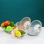 Ventilated Breathable Plastic Basket Organizer Moisture Proof
