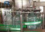 3.8kw 5l Water Bottling Machine Rotary 3 In 1 Stainless Steel Material