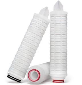 China 0.45 Um Glass Fiber Filter / 30'' Water Filter Cartridge For Pre Filtration factory
