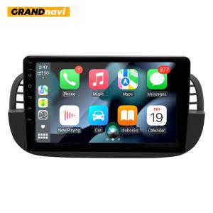 China IPS Android 13 Car Multimedia Player GPS Navigation For Fiat 500 2007 - 2015 Car Android Stereo factory