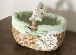 Handmade Natural Willow Wicker Picnic Basket Cheap Lunch Bags Hot sale products