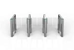 Office Building Gym Swing Gate Turnstile Pedestrian Entrance Access Control