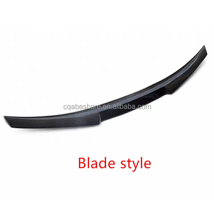 Customizable Carbon Fiber Rear Wing for BMW 5 Series G30 CS M5 Modification Supply